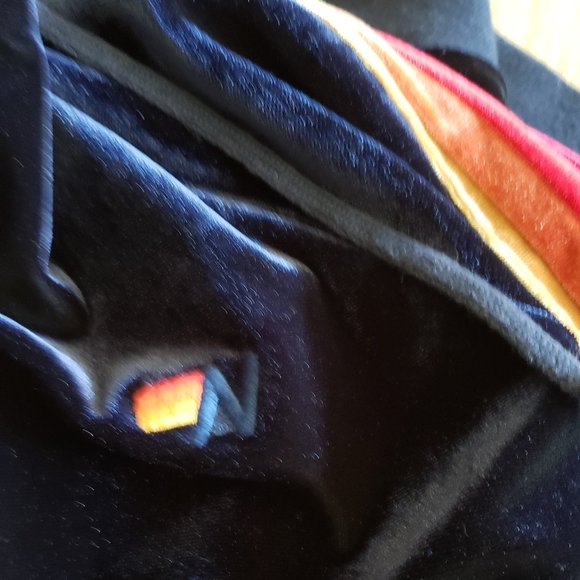 Aviator Nation Navy Velvet Jacket Medium M Sold Out - Picture 7 of 9